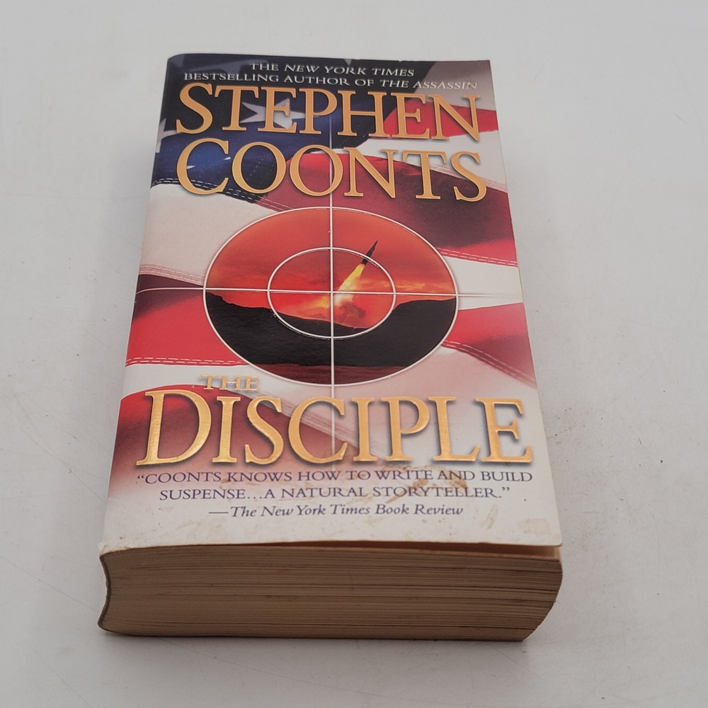 Stephen Coonts The Disciple Paperback 1st Printing Military Thriller Good